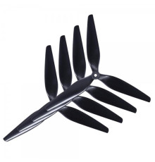Пропелери лопаті гвинти HQProp MacroQuad Reinforced Nylon для FPV 10inch 1050 10X5X3 2CW/2CCW (4 шт) Black (400110717862510X5X3-4)