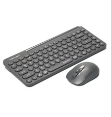 Комплект (клавиатура, мышь) беспроводной A4Tech Fstyler FG3200 Air Grey
