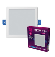 Світильник вбудований світлодіодний ELM Tetra V 9W 4000К IP20 (26-0088)