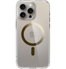 Чохол-накладка Spigen Ultra Hybrid MagFit для Apple iPhone 15 Pro Gold (ACS06718)