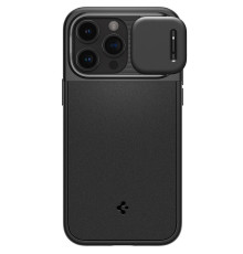 Чохол-накладка Spigen Optik Armor MagFit для Apple iPhone 15 Pro Max Black (ACS06599)