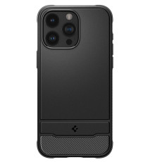 Чохол-накладка Spigen Rugged Armor MagFit для Apple iPhone 15 Pro Matte Black (ACS06703)