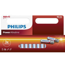 Батарейка Philips Power Alkaline AAA/LR03 BL 12 шт