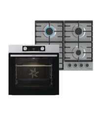 Вбудований комплект Варильна поверхня Gorenje G642ABX + Духова шафа Gorenje BO6737E02XK