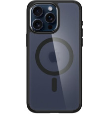 Чeхол-накладка Spigen Ultra Hybrid MagFit для Apple iPhone 15 Pro Max Frost Black (ACS06581)