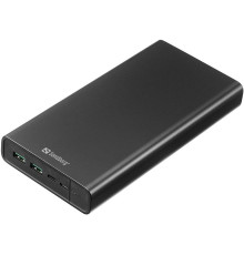 Універсальна мобільна батарея Sandberg Powerbank 38400mAh USB-C PD 100W Black (420-63)
