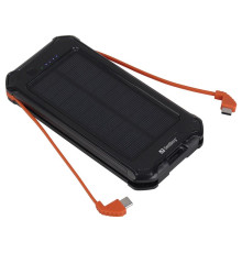 Універсальна мобільна батарея Sandberg 3in1 Solar Powerbank 10000mAh Black (420-72)