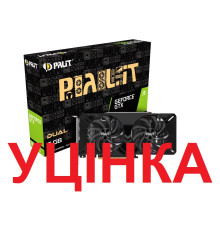 Відеокарта GF GTX 1660 Ti 6GB GDDR6 Dual Palit (NE6166T018J9-1160C)