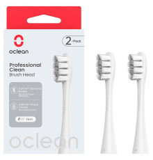 Набір змінних щіток-насадок Oclean P1C10 Brush Head Grey (2шт)