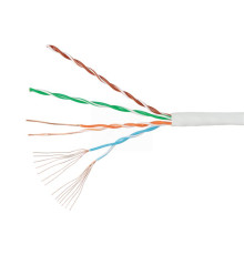 Кабель вита пара OK-Net КГПВ-ВП (100) UTP, CAT5e, 4*2*0,48, бухта 305м (49284)