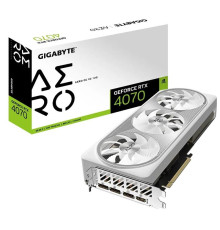 Відеокарта GF RTX 4070 12GB GDDR6X Aero OC V2 Gigabyte (GV-N4070AERO OCV2-12GD)