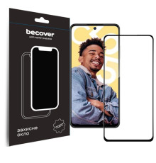 Захисне скло BeCover для Realme C55 Black (709765)