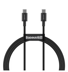 Кабель Baseus Superior Fast Charging USB Type-C - USB Type-C (M/M), 2 м, Black (CATYS-C02)