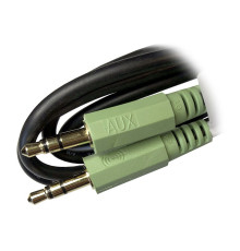 Аудіо-кабель 3.5 мм - 3.5 мм (M/M), 1.8 м, Black (089G17356G553) OEM