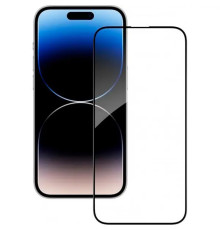 Захисне скло для Apple iPhone 15/14 Pro Black, 0.3 мм, 5D/10D (Z26655) без упаковки