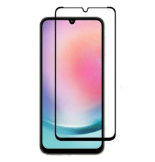 Захисне скло для Samsung Galaxy A24 SM-A245/A25 SM-A256/A15 SM-A156 Black, Karerte Anti-static (Z28355) без упаковки