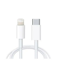 Кабель Apple Woven Charge USB Type-C - Lightning (M/M), 1м, White (K28351)
