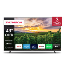 Телевiзор Thomson Android TV 43" QLED 43QA2S13