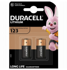 Батарейка Duracell DL 123 BL 2шт