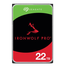 Накопичувач HDD SATA 22.0TB Seagate IronWolf Pro 7200rpm 512MB (ST22000NT001)
