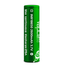 Аккумулятор Vapcell 18650 Li-Ion 2600mAh 1шт
