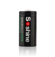 Аккумулятор Soshine CR123A/16340 700mAh 1шт