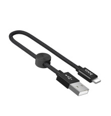 Кабель Hoco X35 USB - Lightning, 0.25м, Black (X35LB0.25)