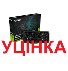 Відеокарта GF RTX 4060 Ti  8GB GDDR6 Dual OC Palit (NE6406TT19P1-1060D)