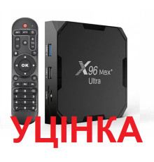 HD медиаплеер X96 MAX+ Ultra Android TV (905x4/4GB/64GB)_У1