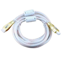 Кабель Gresso H3002 HDMI - HDMI (M/M), 2 феррита, 3 м, круглый (2000700002166)