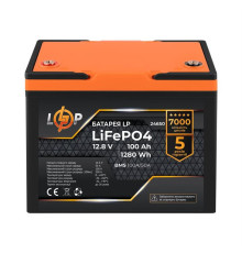 Акумуляторна батарея LogicPower 12V 100 AH (1280Wh) (BMS 100A/50А) LiFePO4