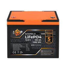 Акумуляторна батарея LogicPower 12V 100 AH (1280Wh) для ДБЖ (BMS 100A/50А) LiFePO4