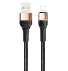Кабель Usams US-SJ534 USB - Lightning, 1.2 м, Gold (SJ534USB02)