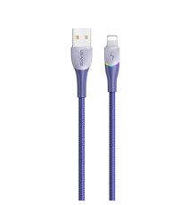 Кабель Usams US-SJ541 USB - Lightning (M/M), 1.2 м, Blue (SJ541USB02)