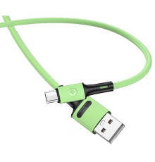 Кабель Usams US-SJ435 USB - Micro USB (M/M), 1 м, Green (SJ435USB02)