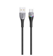 Кабель Usams US-SJ542 USB - USB Type-C, 1.2 м, Black (SJ542USB01)