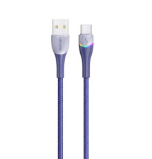 Кабель Usams US-SJ542 USB - USB Type-C, 1.2 м, Blue (SJ542USB02)