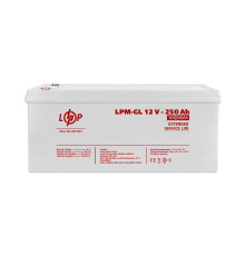 Аккумуляторная батарея LogicPower 12V 250AH (LPM-GL 12 - 250 AH) GEL