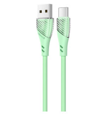 Кабель Usams US-SJ494 USB - USB Type-C, 1 м, Green (SJ494USB02)
