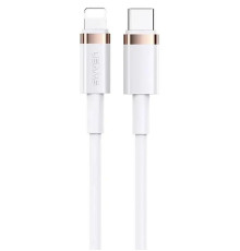 Кабель Usams US-SJ484 USB Type-C - Lightning (M/M), 1.2 м, White (SJ484USB02)
