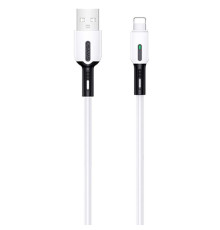 Кабель Usams US-SJ456 USB - Lightning (M/M), 2 м, White (SJ456USB01)