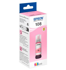 Чернила Epson (108) EcoTank L8050/L18050 Light Magenta (C13T09C64A) 70 мл