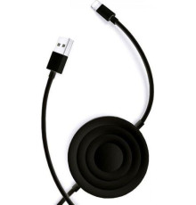Беспроводное зарядное устройство Usams US-CC096 Wireless Charger + Lightning Charging Cable Black (CC96WH01)