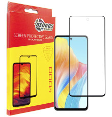 Захисне скло Dengos для Oppo A98 5G Black Full Glue (TGFG-293)