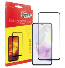 Захисне скло Dengos для Samsung Galaxy A35 SM-A356 Black Full Glue (TGFG-344)