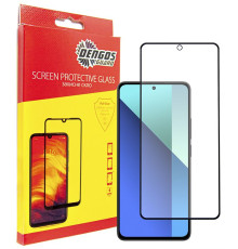 Захисне скло Dengos для Xiaomi Redmi Note 13 4G Black Full Glue (TGFG-346)