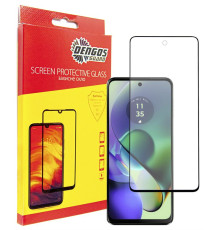 Захисне скло Dengos для Motorola Moto G54 Black Full Glue (TGFG-326)