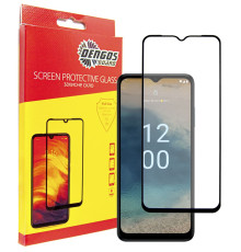 Захисне скло Dengos для Nokia G22 Black Full Glue (TGFG-307)