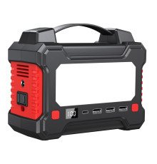 Зарядна станція Remax RPP-325 Tank Series 150W 36000mAh Black-Red (6954851243069)
