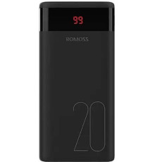 Универсальная мобильная батарея Romoss Ares20 20000mAh Black (PAS20-102-2135H)